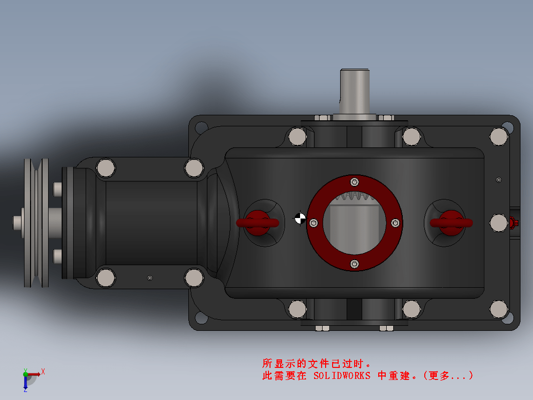 一级锥齿轮减速器 REDUCTOR CU