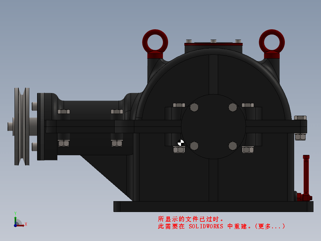 一级锥齿轮减速器 REDUCTOR CU