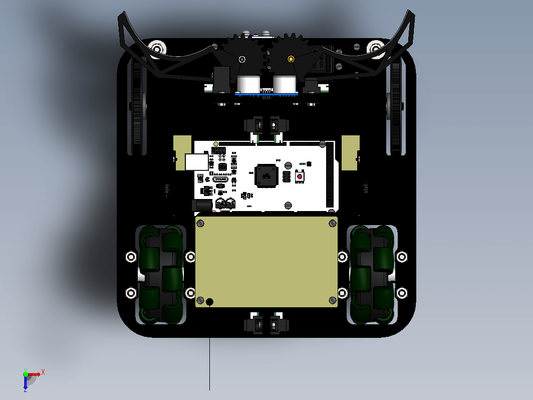 万向轮机器人车(Arduino系统)结构