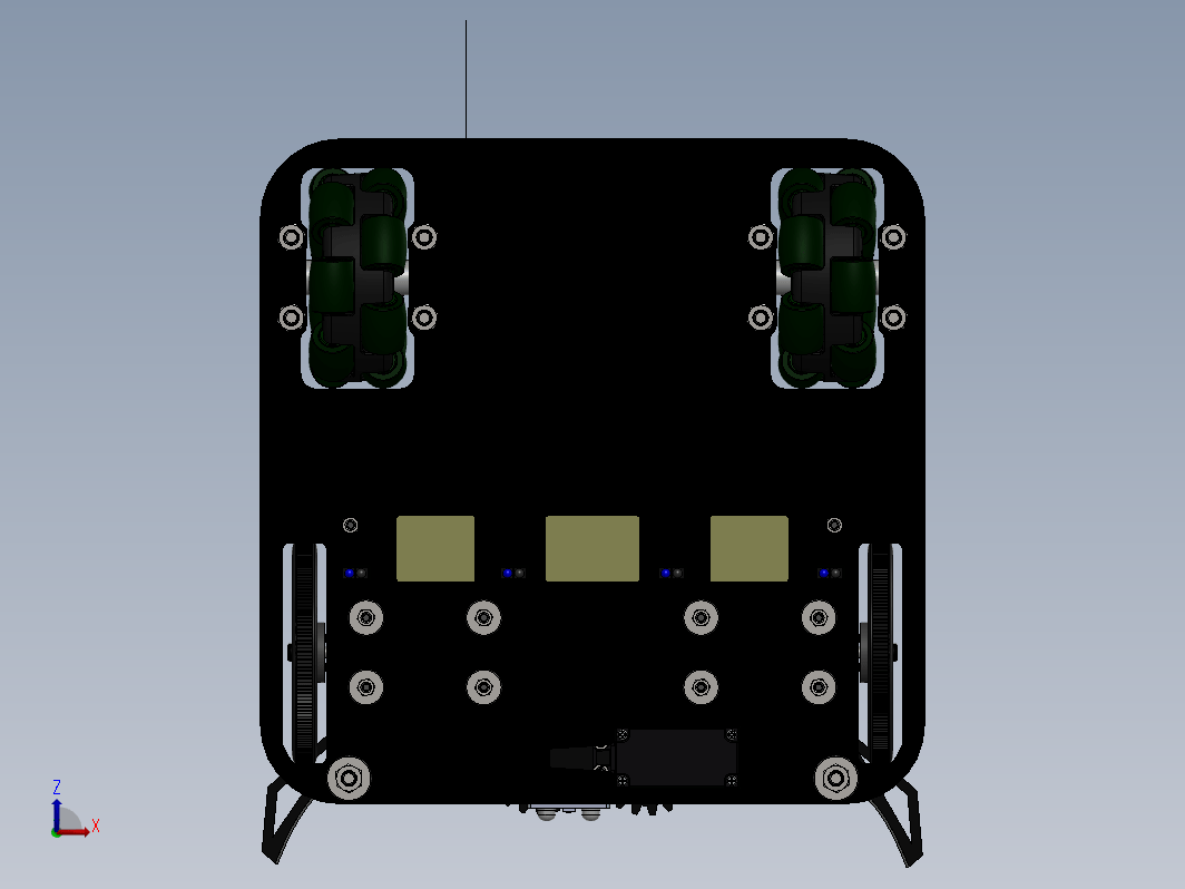 万向轮机器人车(Arduino系统)结构