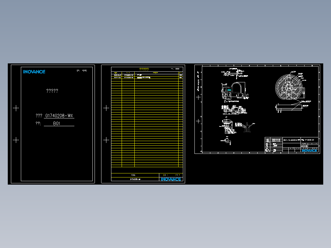 SCARA机器人-WX_B01(IRS111-10-60Z20TS3整机外形图）