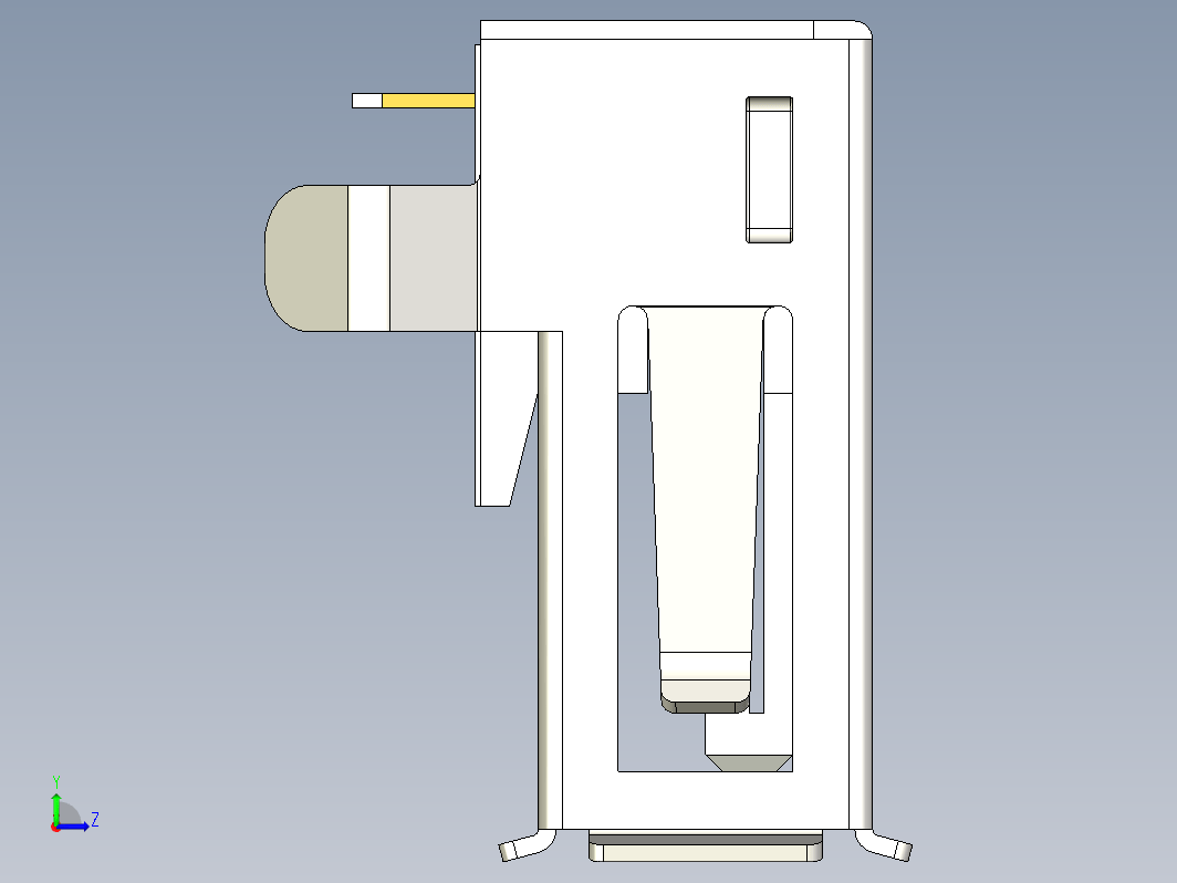 USB A 型母连接器 [PCB 通孔]