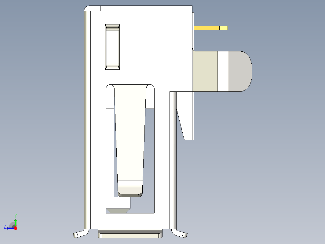 USB A 型母连接器 [PCB 通孔]