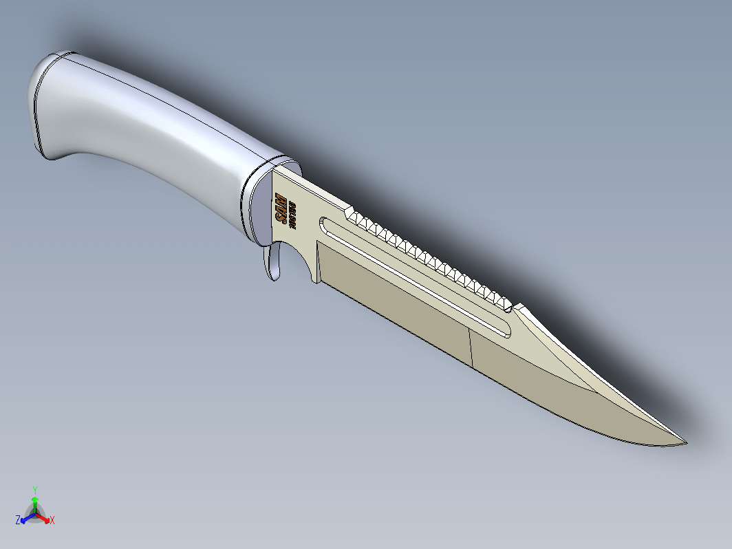 军刀模型