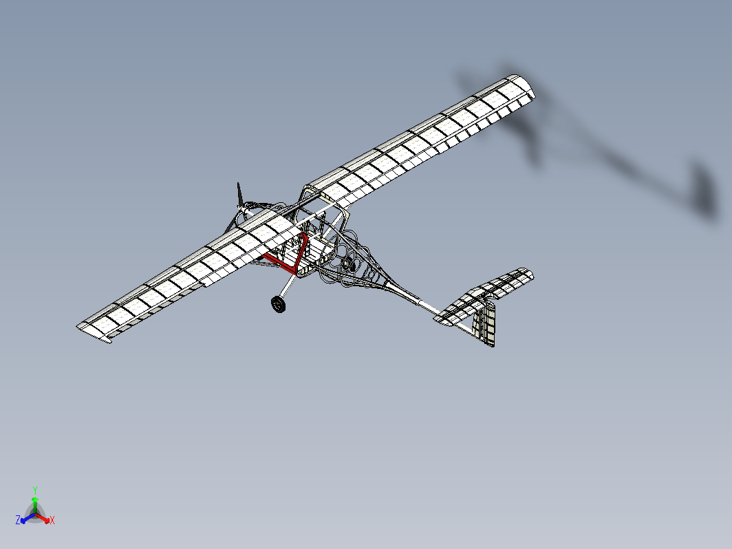 单人飞机结构 Aircraft Structure