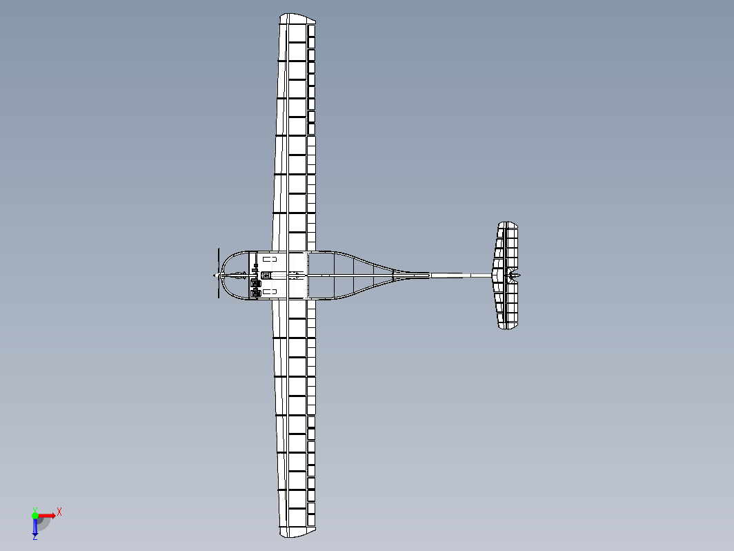 单人飞机结构 Aircraft Structure