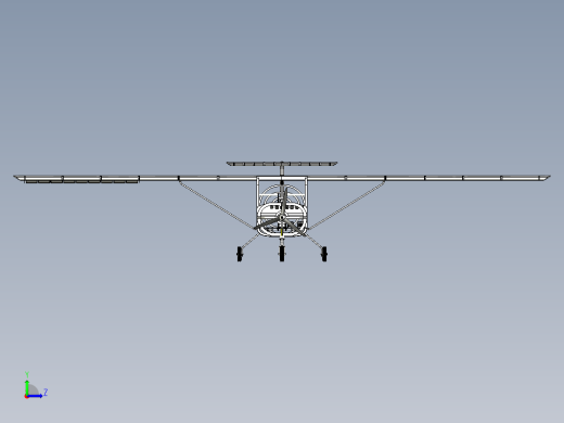 单人飞机结构 Aircraft Structure缩略图