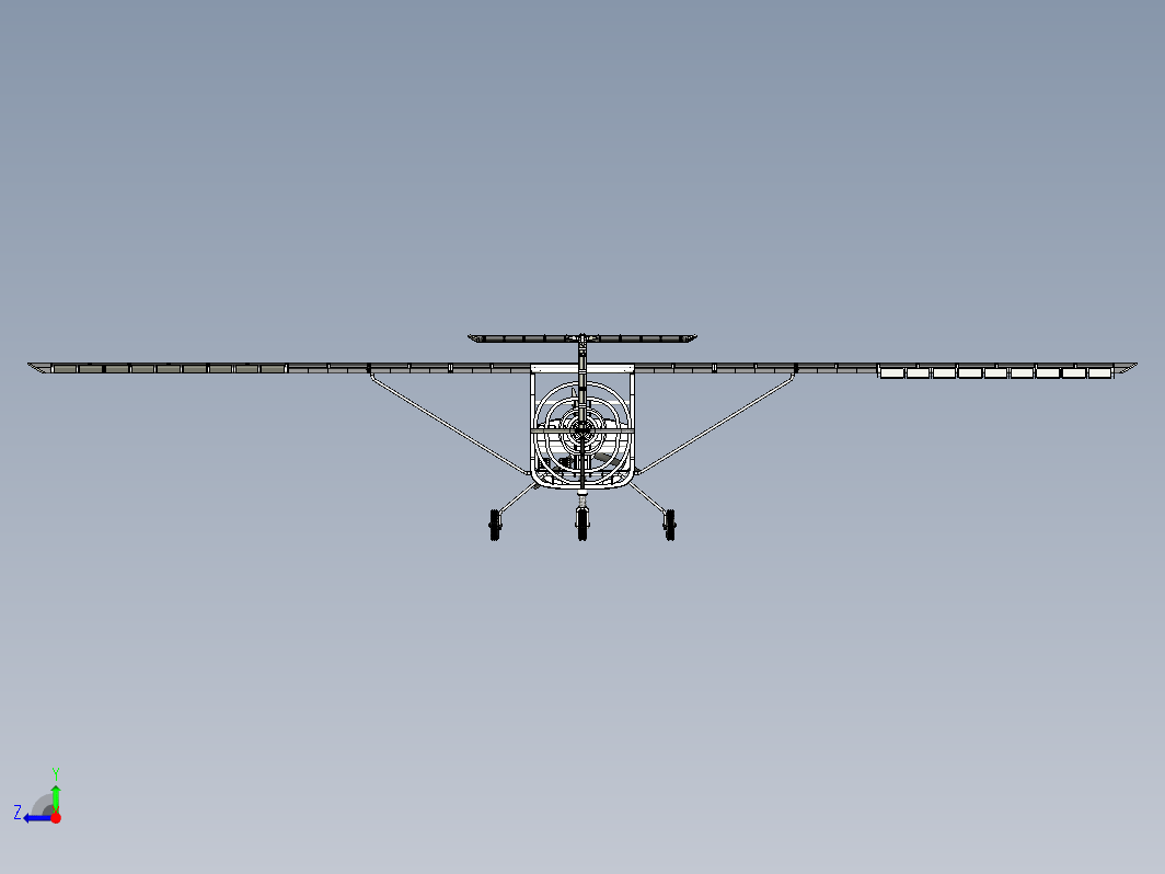 单人飞机结构 Aircraft Structure