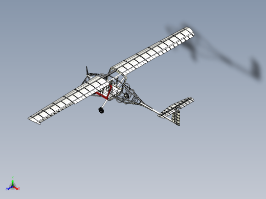 单人飞机结构 Aircraft Structure缩略图