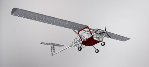 单人飞机结构 Aircraft Structure缩略图