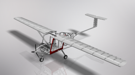 单人飞机结构 Aircraft Structure缩略图