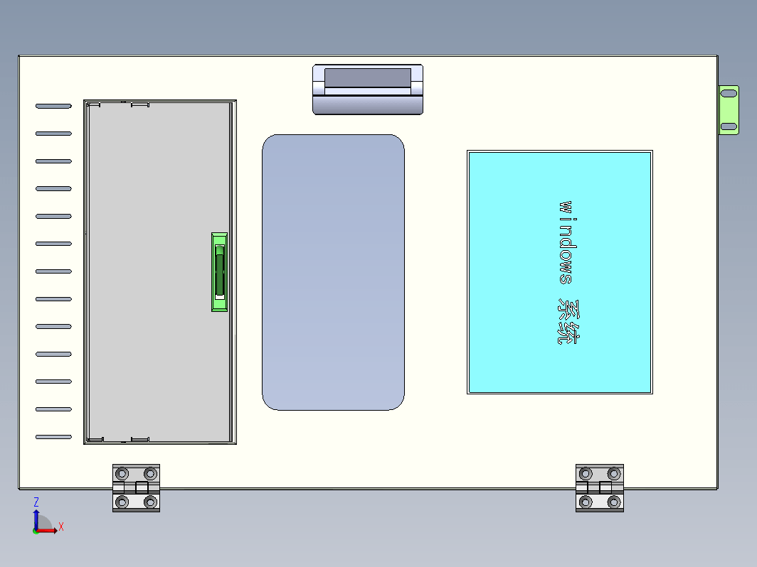 键盘鼠标放置 控制门系统