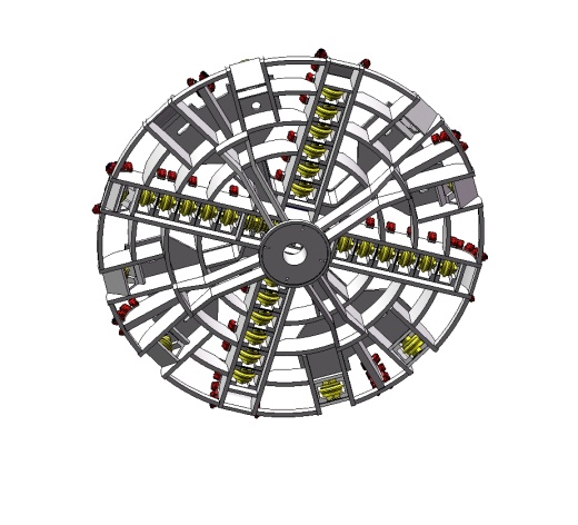 刀盘装配sw及cad 缩略图