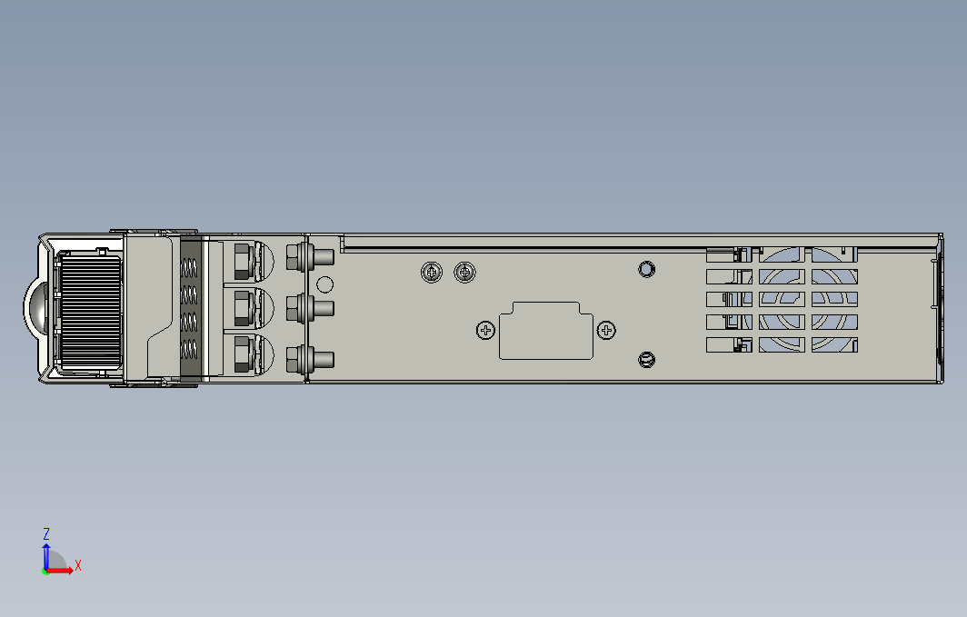 高性能多机传动驱动器STEP_B00(MD810-20M4T22G000+整机外形图)