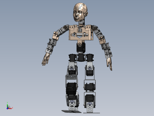 人形机器人结构 humanoid badaya缩略图