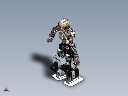 人形机器人结构 humanoid badaya缩略图