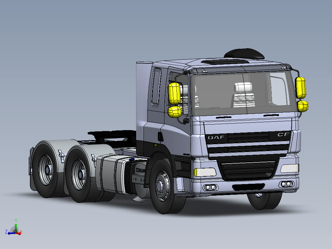 DAF CF85重卡头