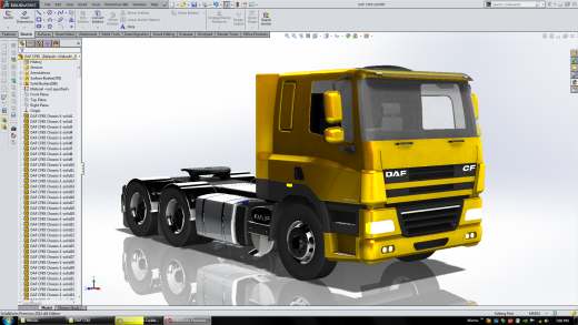 DAF CF85重卡头
