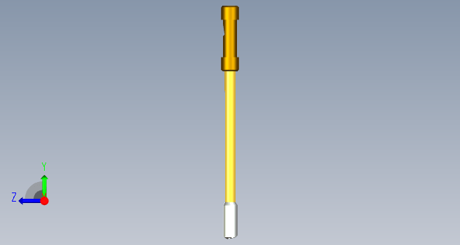 枪钻结构优化设计与受力分析三维ProE4.0带参+CAD+说明