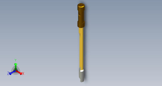 枪钻结构优化设计与受力分析三维ProE4.0带参+CAD+说明