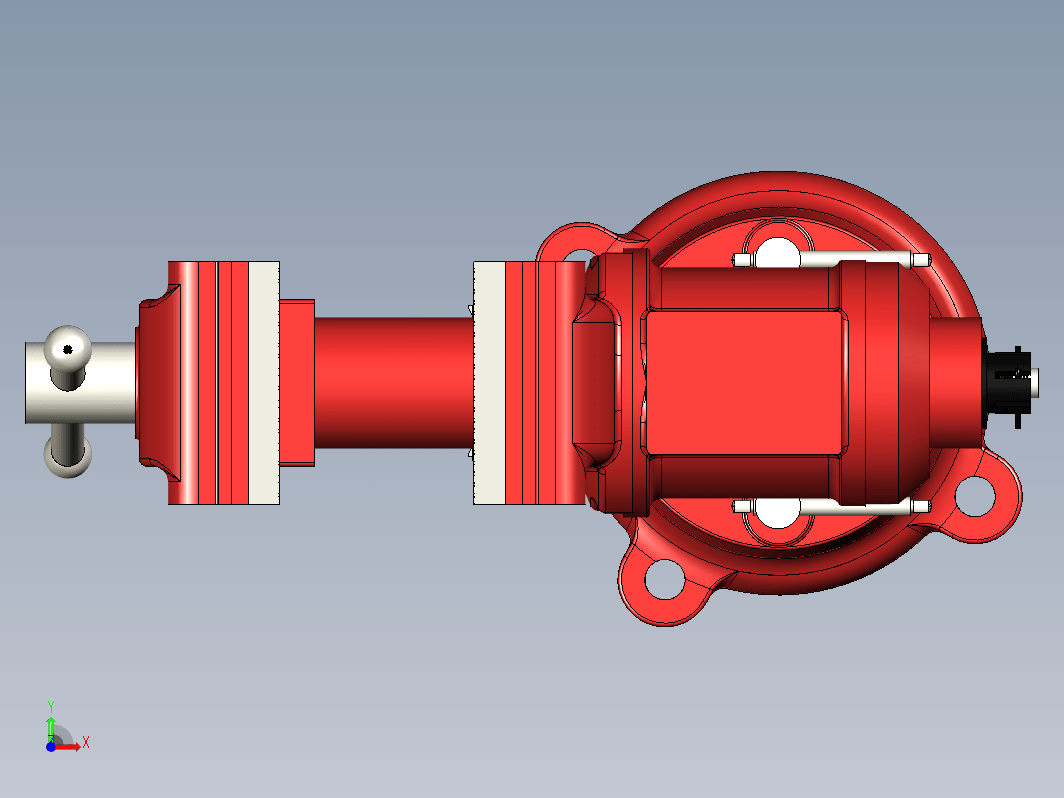 虎钳台钳卡钳-bench-vise--4 4 IGS DWG