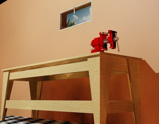 虎钳台钳卡钳-bench-vise--4 4 IGS DWG缩略图