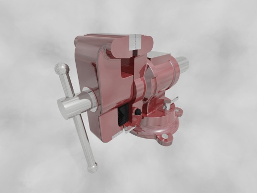 虎钳台钳卡钳-bench-vise--4 4 IGS DWG缩略图