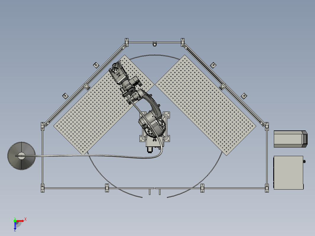 平台焊接工作站 Platform welding workstation