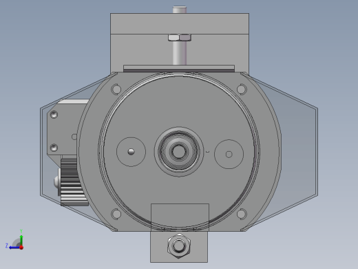 齿轮齿条旋转机构缩略图