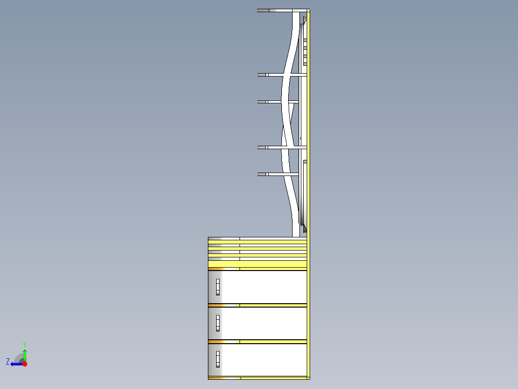 理发师家具镜子梳妆台