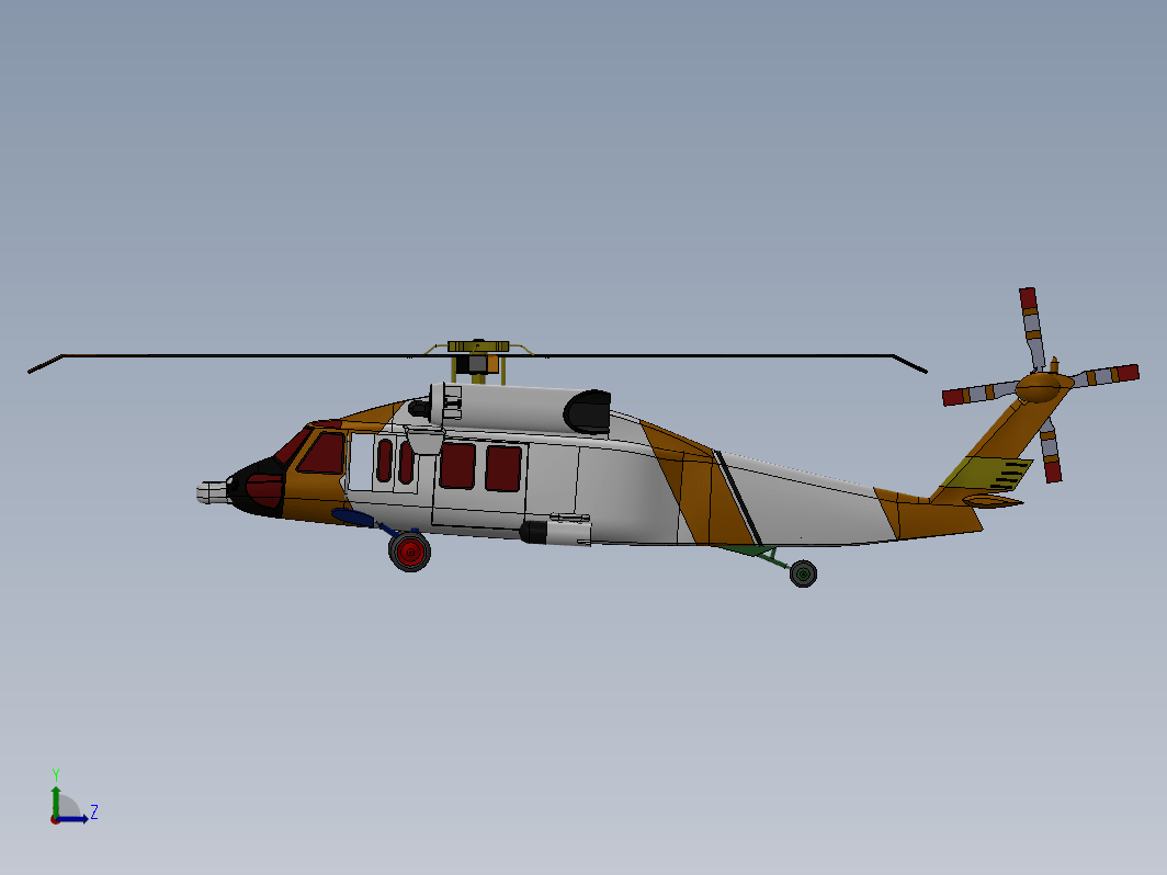 MH-60“铺路鹰”中型直升机