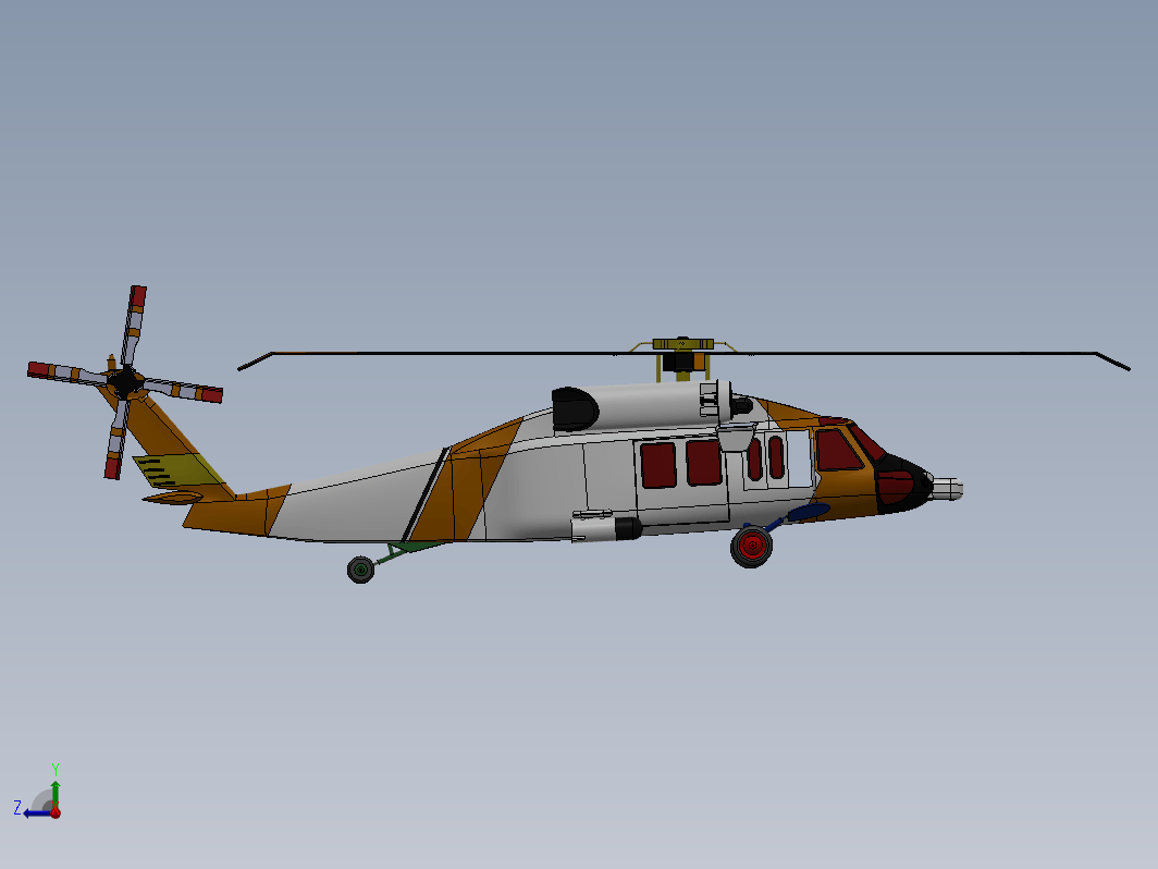 MH-60“铺路鹰”中型直升机