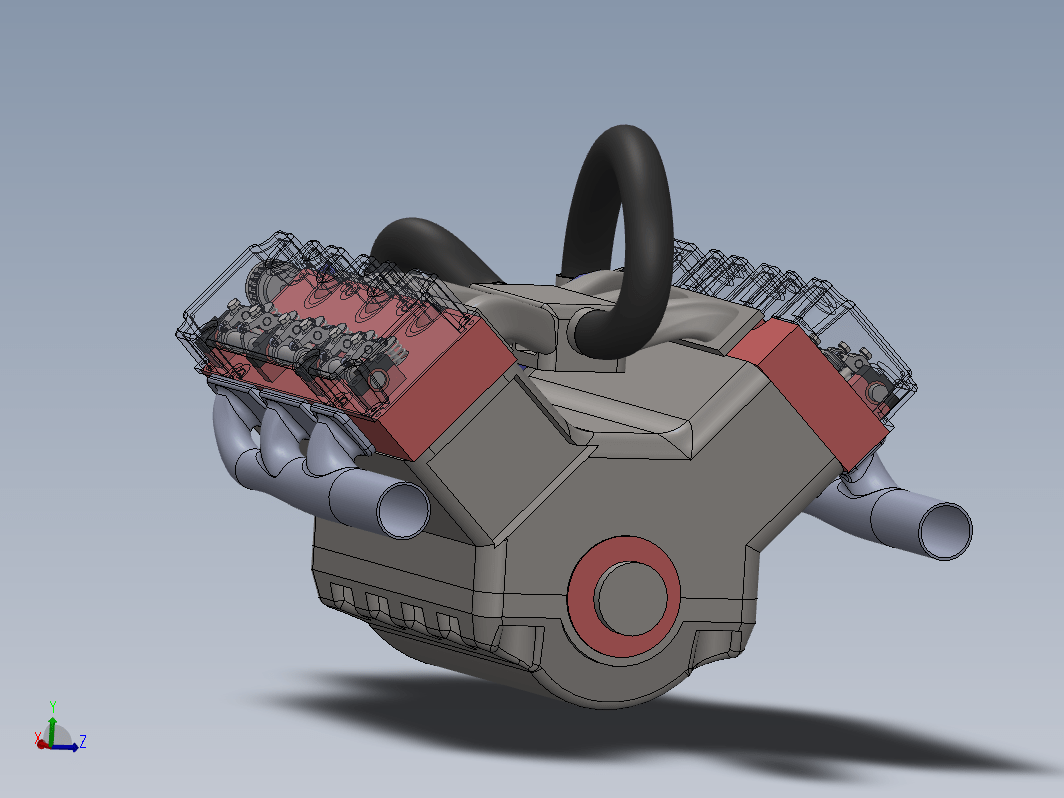 V6 Engine-Abu六缸发动机