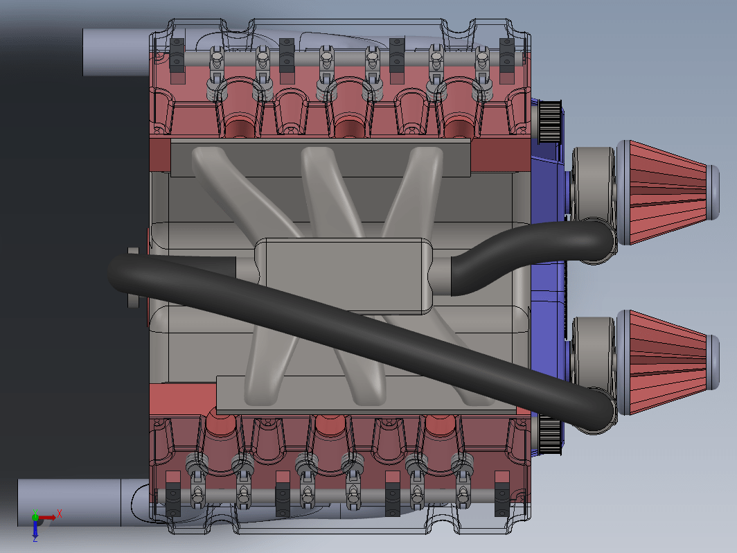 V6 Engine-Abu六缸发动机