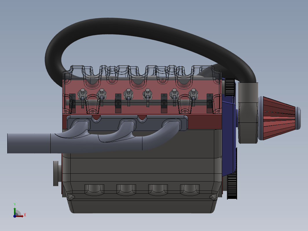 V6 Engine-Abu六缸发动机