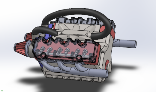 V6 Engine-Abu六缸发动机缩略图