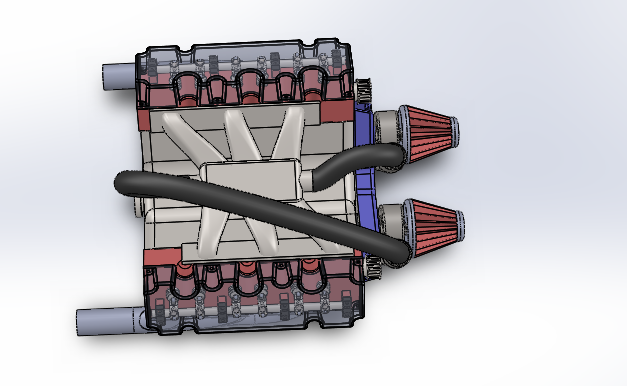 V6 Engine-Abu六缸发动机