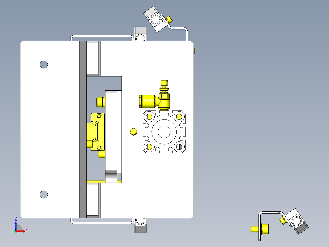 工件升降移载机构