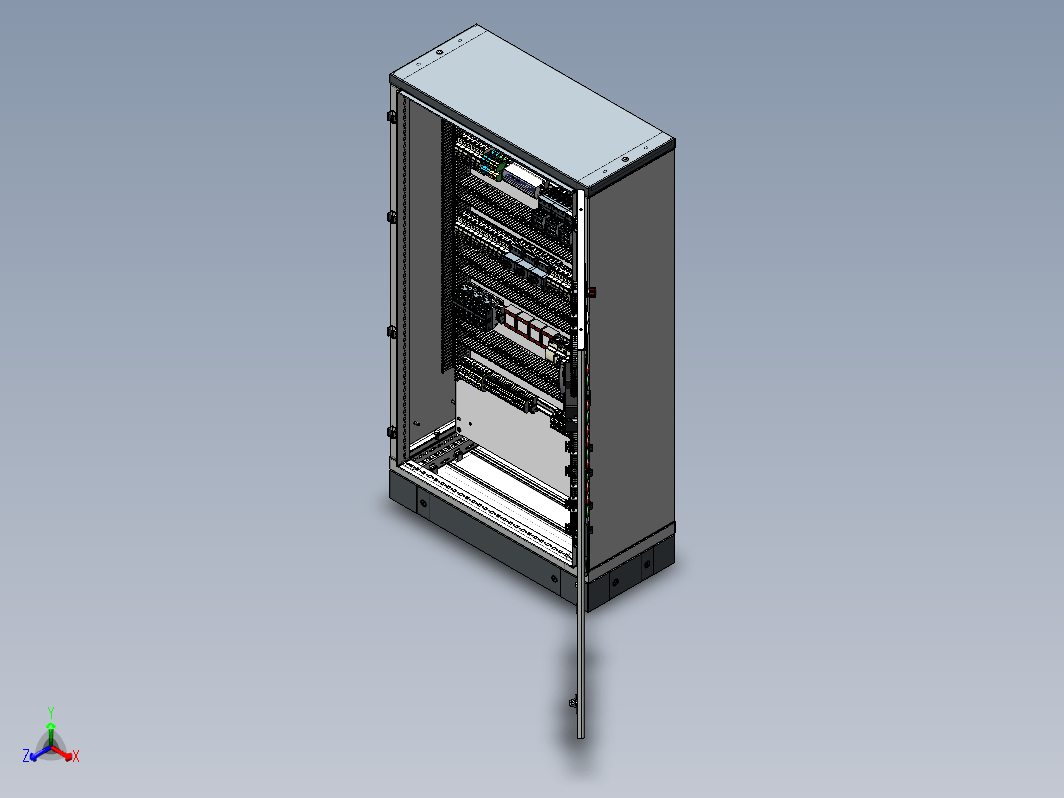 1400х800х400mm锅炉房控制柜