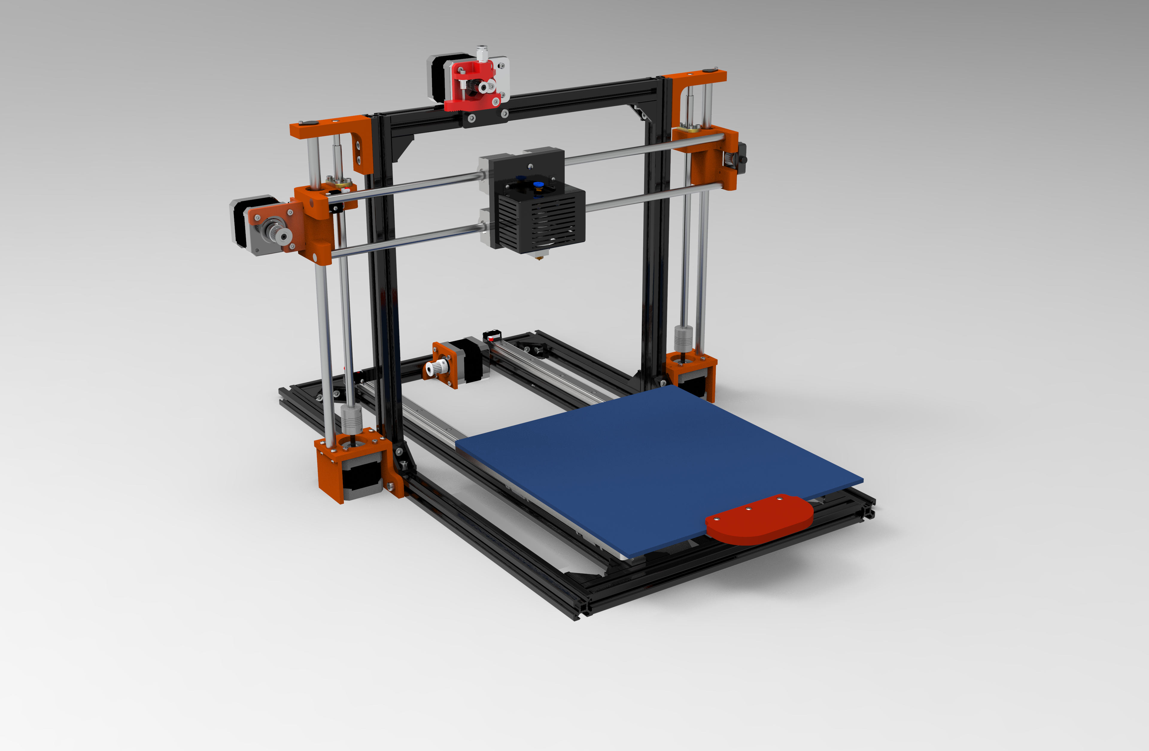 250x250x200 3D打印机结构