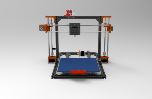 250x250x200 3D打印机结构缩略图