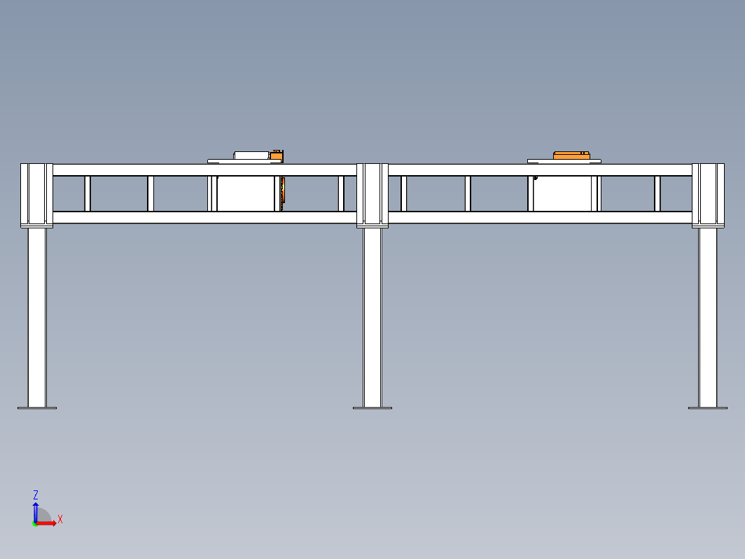 大型龙门架轨道