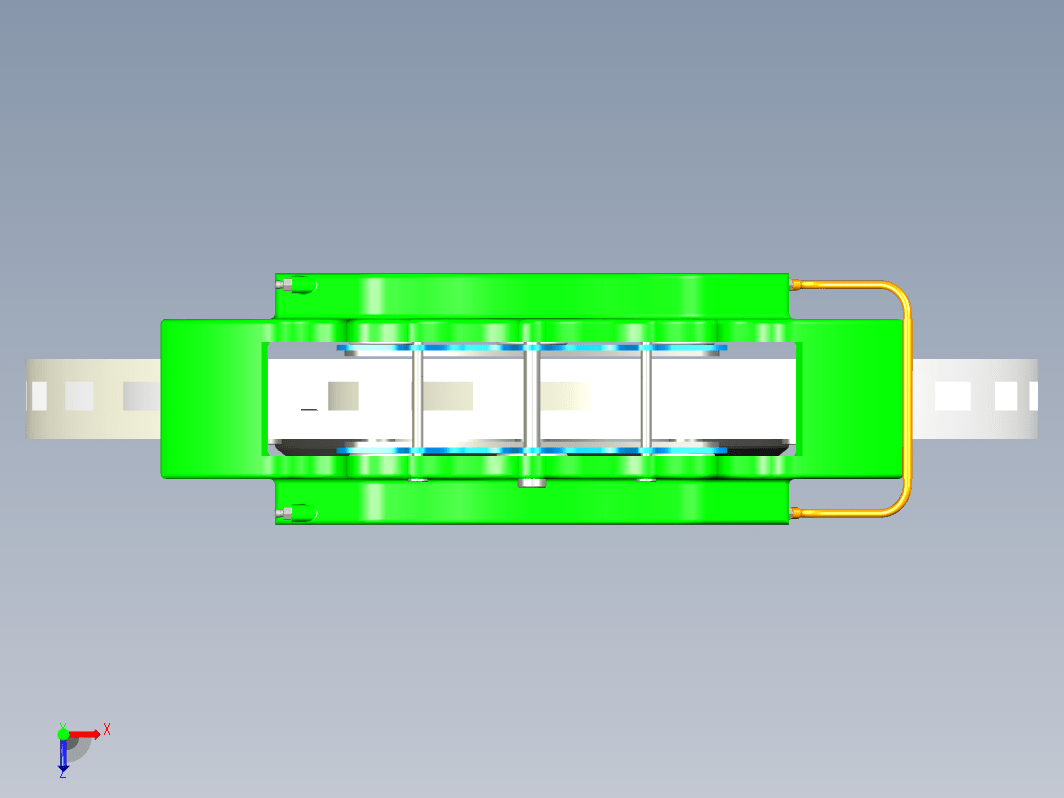 定钳盘式制动器三维ProE5.0带参