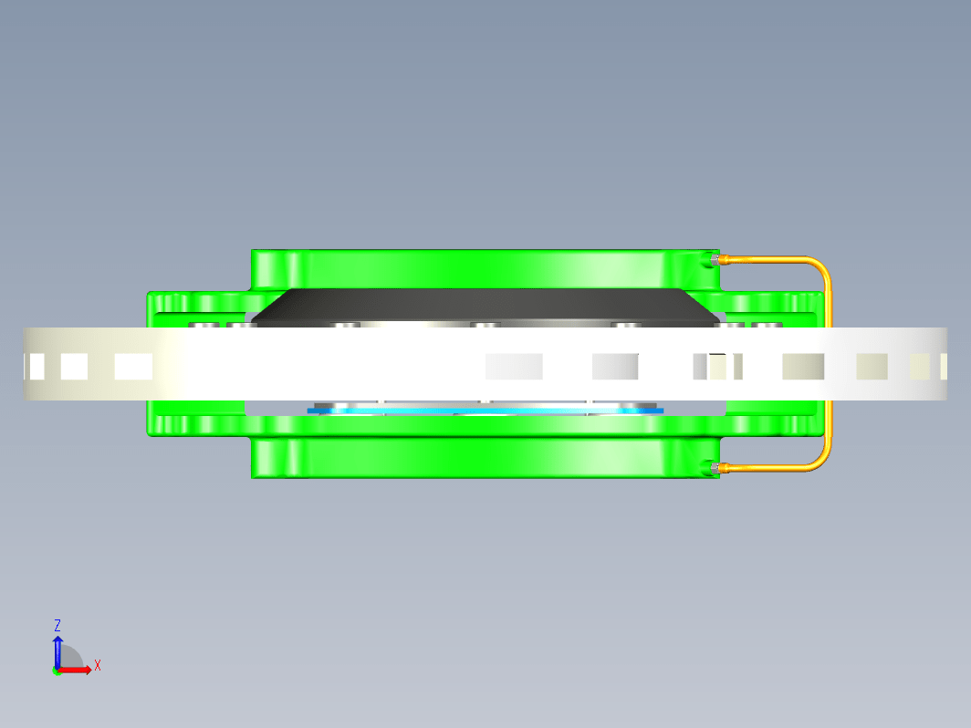 定钳盘式制动器三维ProE5.0带参