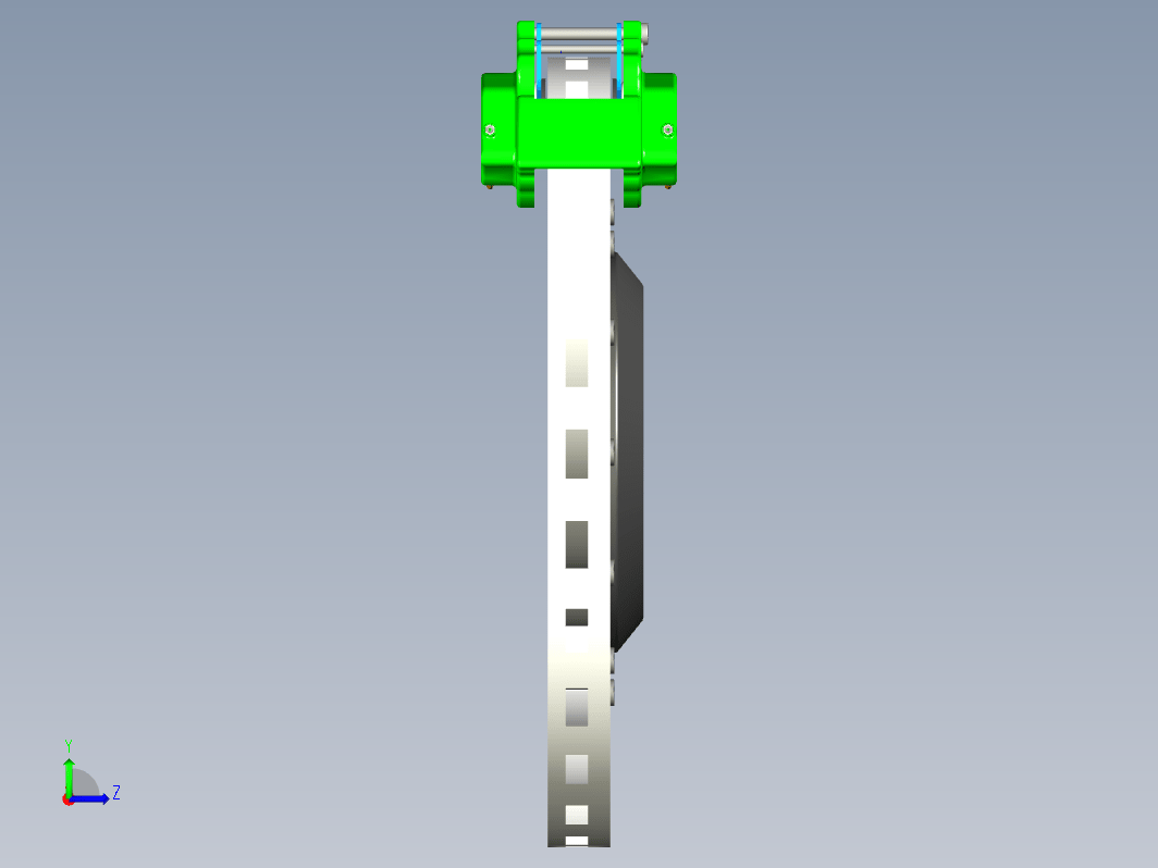 定钳盘式制动器三维ProE5.0带参