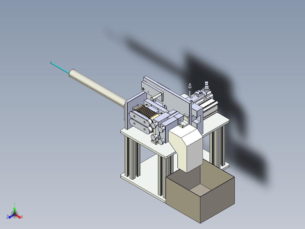 自动切管机构 AUTO TUBING CUTTER