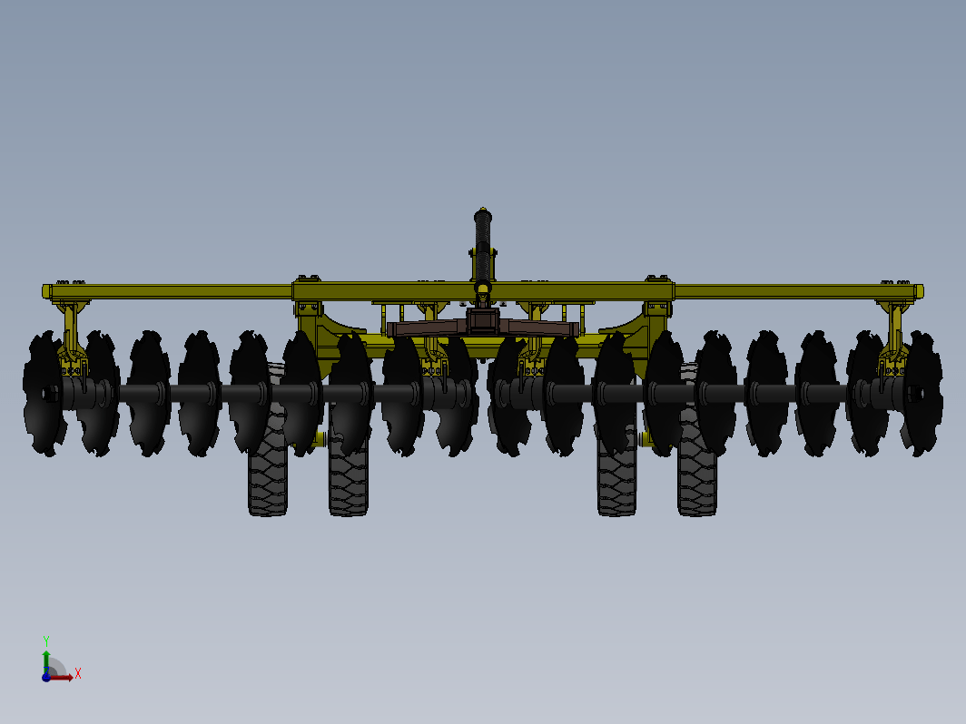 213MB 圆盘耙设计图 农业机械