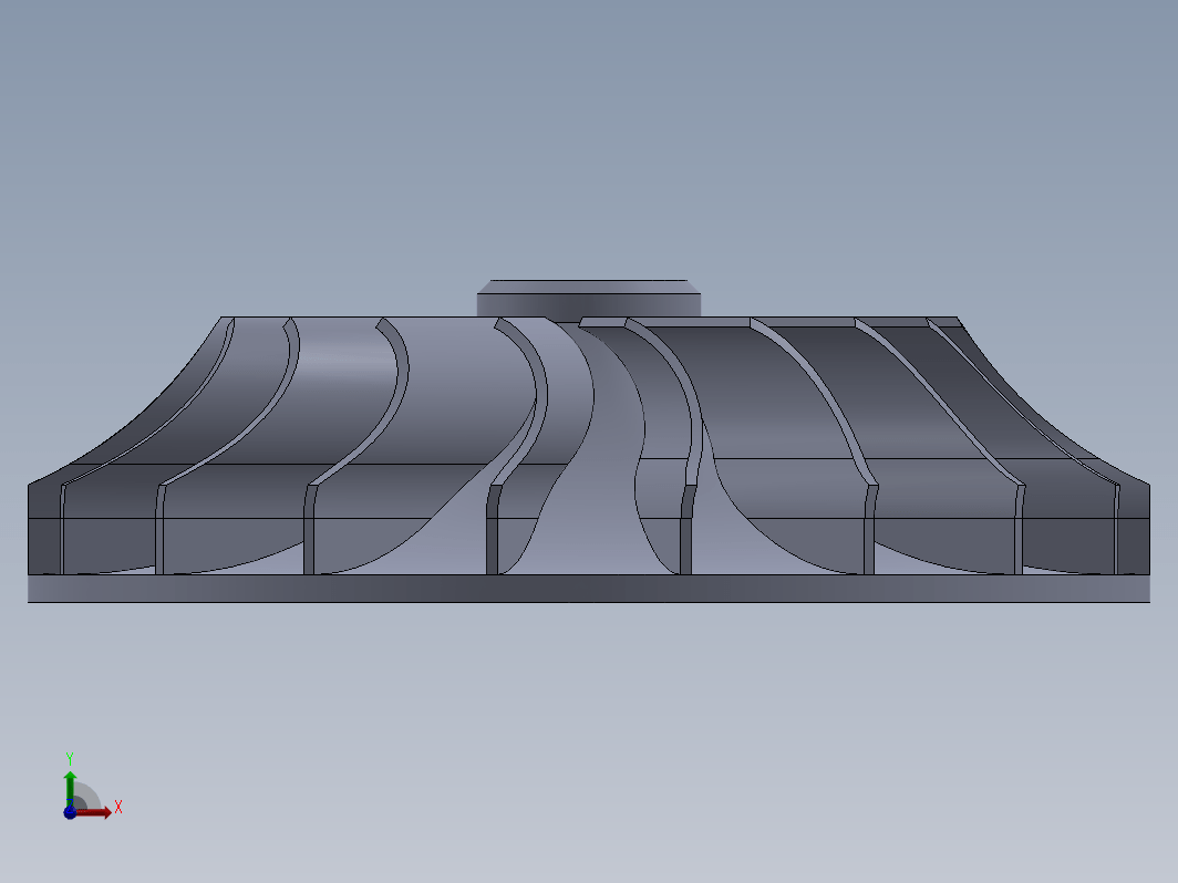 新型叶轮模型