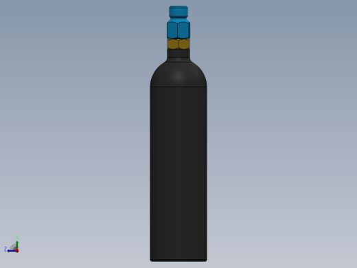 12盎司二氧化碳彩弹罐及CGA320适配器缩略图