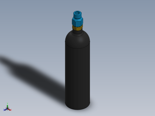 12盎司二氧化碳彩弹罐及CGA320适配器缩略图